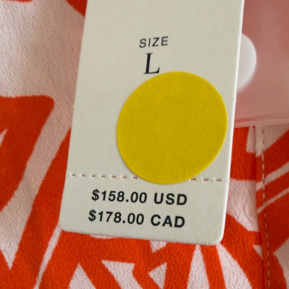 NWT Anthropologie Mare Mare Lynda Tiered Maxi Dress Red Orange Geometric Print L - Picture 11 of 14